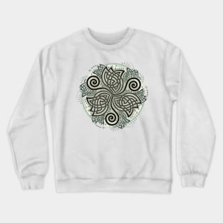 Celtic disk ornament Crewneck Sweatshirt